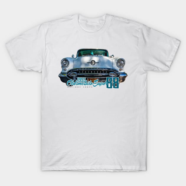1955 Oldsmobile Super 88 Holiday Coupe T-Shirt by Gestalt Imagery